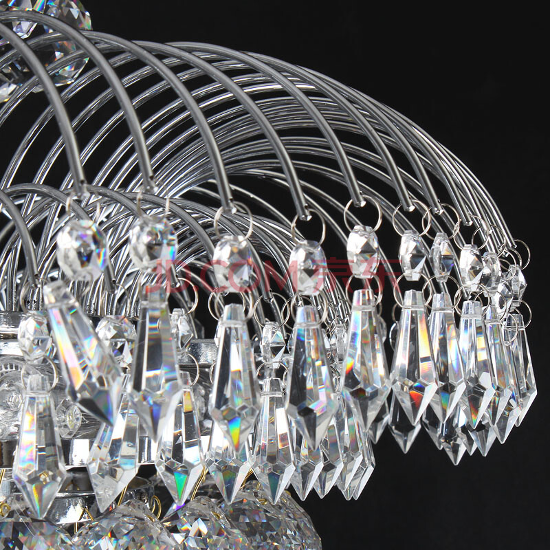 凱帝照明KD-D3018 奢華水晶吊燈點(diǎn)亮現(xiàn)代客廳與餐廳